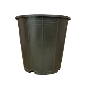 گلدان مشکی سطل 12