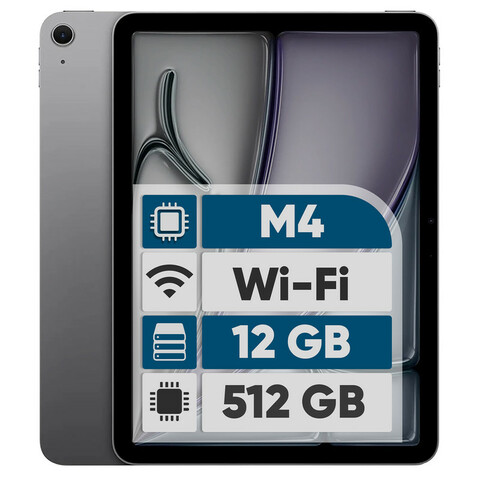 تبلت 11 اینچ اپل مدل iPad Air 2026 M4 Wi-Fi ظرفیت 512 گیگابایت و رم 12 گیگابایت