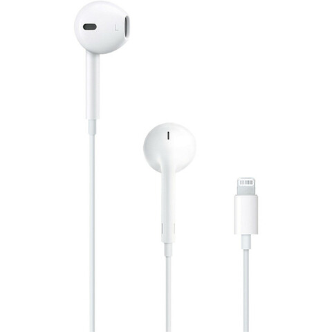 هندزفری اپل مدل EarPods بدون قابلیت نویز کنسلینگ، اتصال از طریق لایتنینگ