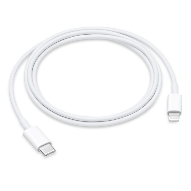 کابل شارژر USB - C به لایتنینگ اپل طول 1 متر اصلی داخل جعبه ای