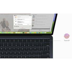 لپ تاپ 13.6 اینچی اپل مدل MacBook Air MC7X4 2022-M2-16GB RAM-256GB SSD