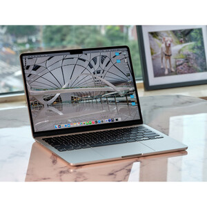 لپ تاپ 13.6 اینچی اپل مدل MacBook Air MC7W4 2024 -M2-16GB RAM-256GB SSD