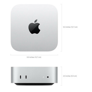 کامپیوتر کوچک اپل مدل Mac Mini MU9E3 2024 -M4-16GB RAM-512GB SSD