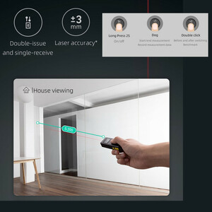 متر لیزری میجیا مدل Smart Laser Measure