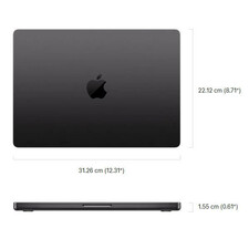 لپ تاپ 14.2 اینچی اپل مدل MacBook Pro MDE54 2025-M5-16GB RAM-1TB SSD