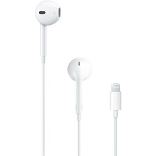 هندزفری اپل مدل EarPods بدون قابلیت نویز کنسلینگ، اتصال از طریق لایتنینگ
