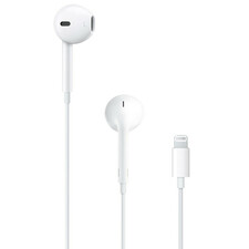 هندزفری اپل مدل EarPods بدون قابلیت نویز کنسلینگ، اتصال از طریق لایتنینگ