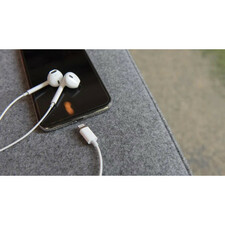 هندزفری اپل مدل EarPods بدون قابلیت نویز کنسلینگ، اتصال از طریق لایتنینگ