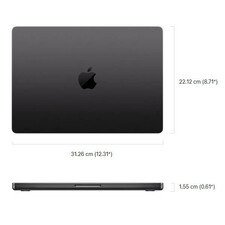 لپ تاپ 14.2 اینچی اپل مدل MacBook Pro MGDU4 2026 LLA-M5 Max-36GB RAM-2TB SSD
