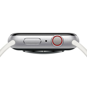 ساعت هوشمند 42 میلی‌متری اپل مدل Watch Series 12 Aluminum Case با بند سیلیکونی، سازگار با iOS 27 و بالاتر