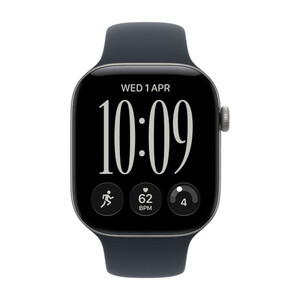 ساعت هوشمند 46 میلی‌متری اپل مدل Watch Series 12 Aluminum Case با بند سیلیکونی، سازگار با iOS
