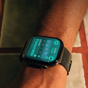 ساعت هوشمند 46 میلی‌متری اپل مدل Watch Series 12 Aluminum Case با بند سیلیکونی، سازگار با iOS