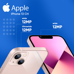 گوشی موبایل اپل مدل iPhone 13 128GB دو سیم‌ کارت پک اصلی  نات اکتیو