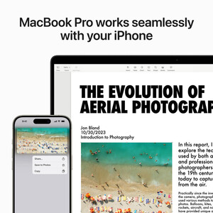 لپ تاپ 16.2 اینچی اپل مدل MacBook Pro MRW13 2023-M3 Pro 18GB 512SSD