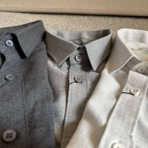 پیرهن کلاسیک طرح دار