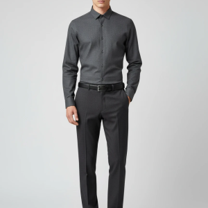 پیرهن کلاسیک طرح دار