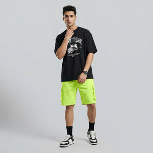 شلوارک ورزشی مردانه نوزده نودیک مدل SH1950 B