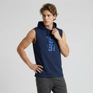 تاپ کلاه دار ورزشی مردانه نوزده نودیک مدل TS1985 B