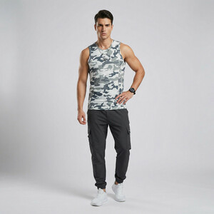 تاپ ورزشی مردانه نوزده نودیک مدل TS1959 B