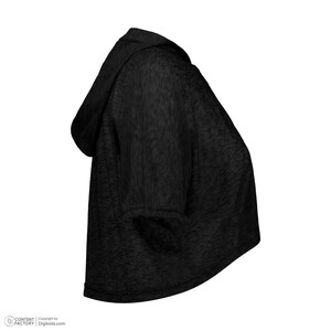 کراپ تی شرت  ورزشی آستین کوتاه زنانه نوزده نودیک مدل TS1992 B