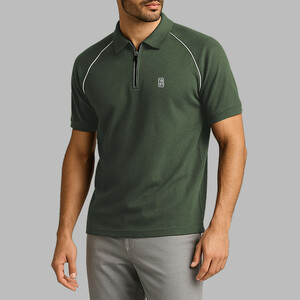 پولوشرت آستین کوتاه مردانه نوزده نودیک مدل POL1926 Gr