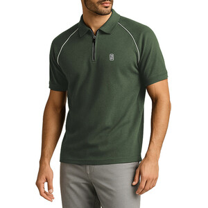 پولوشرت آستین کوتاه مردانه نوزده نودیک مدل POL1926 Gr