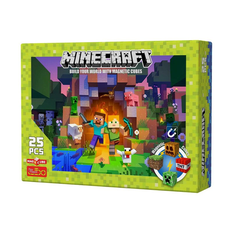 مکعب مغناطیسی ماینکرفت  25 قطعه