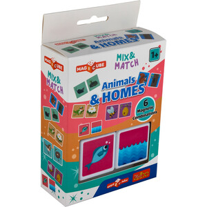 مکعب مغناطیسی 2 تایی حیوان و لانه