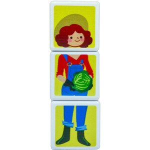 مکعب مغناطیسی 3 تایی مشاغل