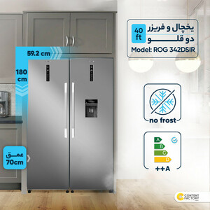 یخچال و فریزر دوقلو 40 فوت سوزوکی مدل ROG 342DSIR