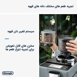 اسپرسو ساز 1.4 لیتری دلونگی مدل EXAM440.55.G Rivelia