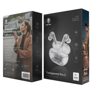 هدفون بلوتوثی گرین لاین مدل Transparent Pro 2