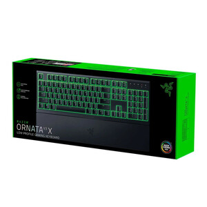 کیبورد گیمینگ ریزر مدل Ornata V3 X، سوییچ ممبران، Full-Size، نورپردازی RGB
