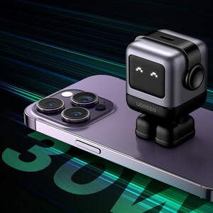 شارژر دیواری 30 وات یوگرین مدل Robot Nexode RG PD GaN Fast Charger به همراه کابل USB-C