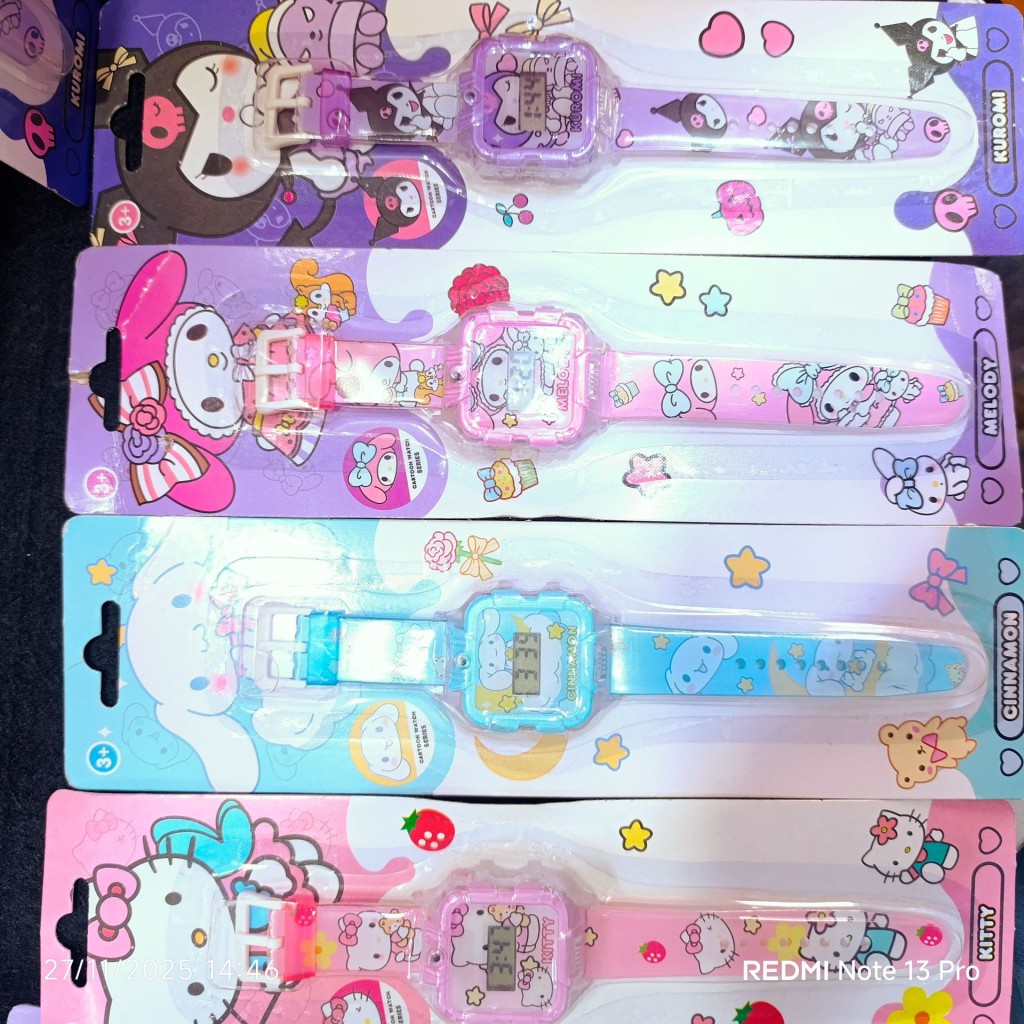 ساعت دیجیتال کرومی و دوستان