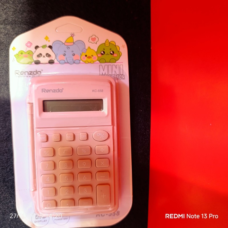 ماشین حساب فانتزی با کیفیت درب دار