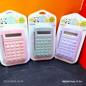 ماشین حساب فانتزی با کیفیت درب دار