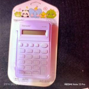 ماشین حساب فانتزی با کیفیت درب دار