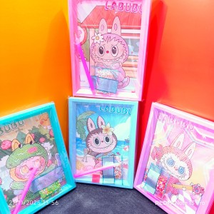 نقاشی الماسی کرومی و دوستان و ملودی و دوستان