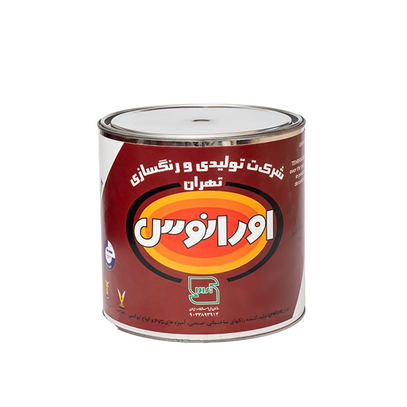 ضد زنگ اخرایی داخل ساختمان اورانوس 6600 | پوشش مات، یکنواخت و بادوام