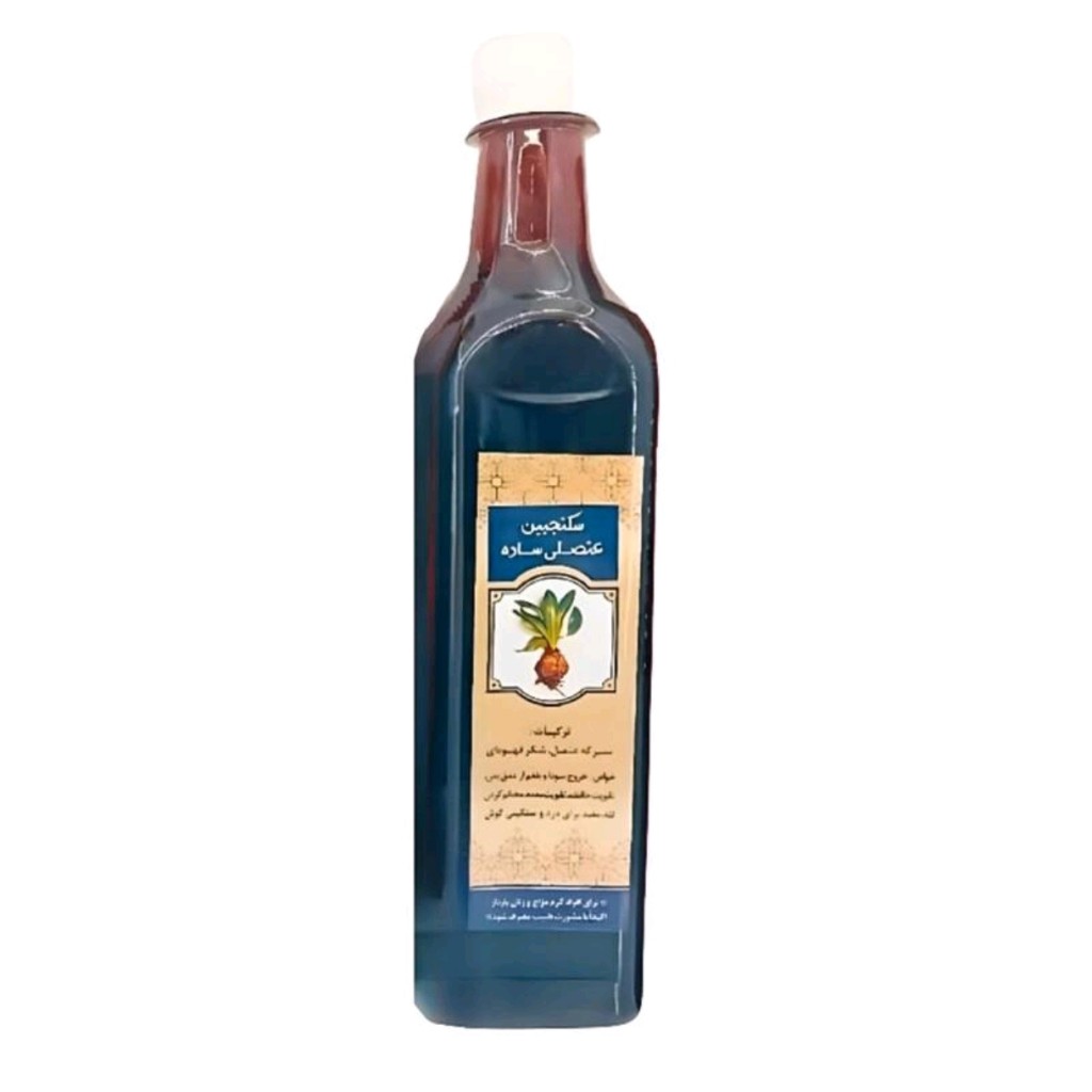 سرکه انگبین عنصلی ساده غدیر (600 گرم)
