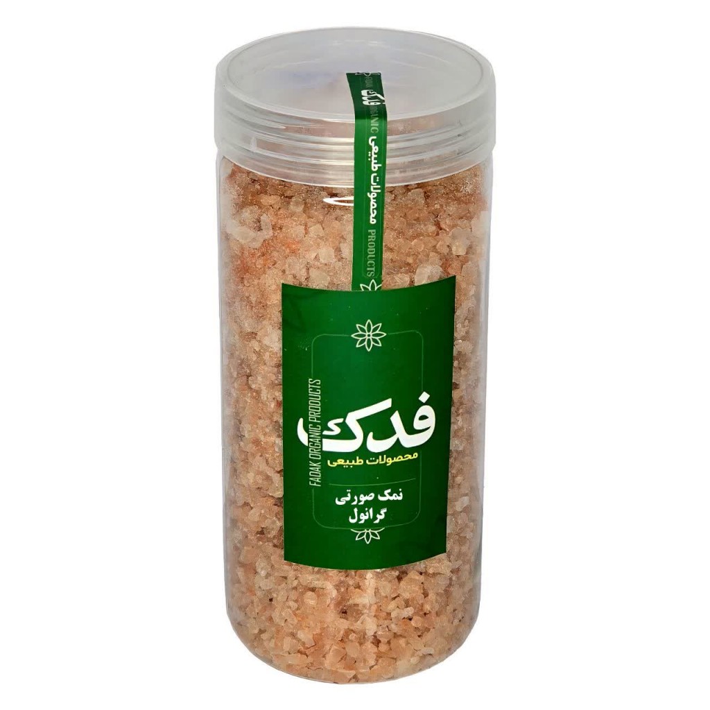 نمک صورتی گرانول فدک سبز (700 گرم)