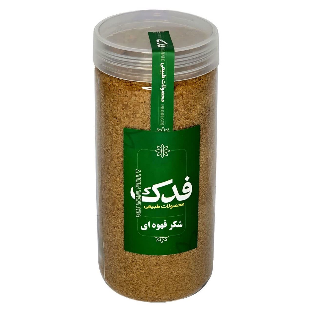 شکر قهوه ای فدک سبز (500 گرم)