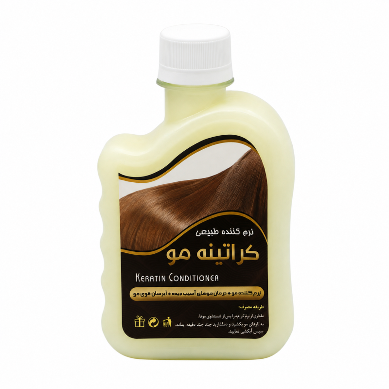 نرم کننده طبیعی کراتینه مو  (250 گرم)