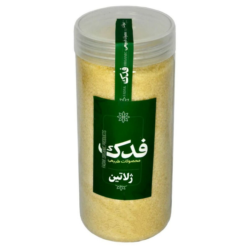 ژلاتین گاوی حلال فدک سبز (450 گرم)