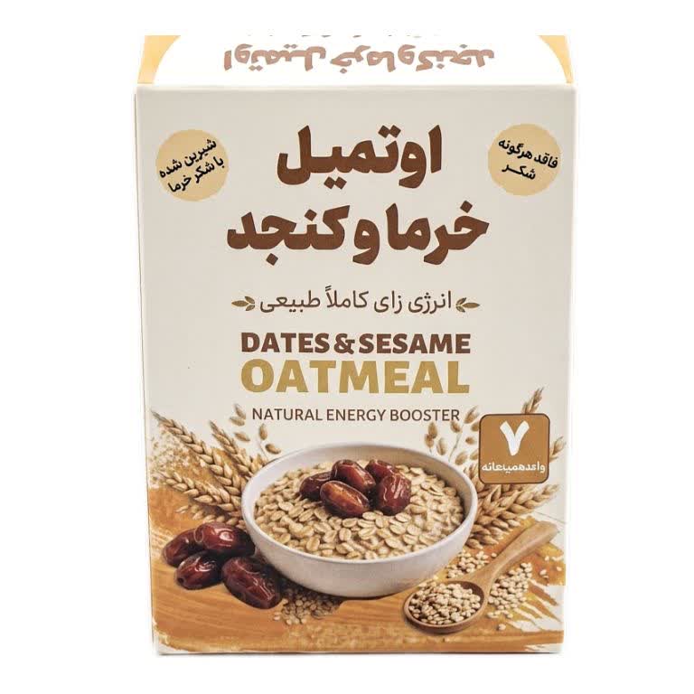 اوتمیل خرما و کنجد ریان (100 گرم)