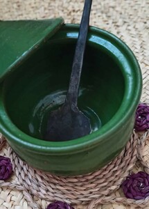 کفگیر حسوم دسته فلزی