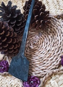 کفگیر حسوم دسته فلزی