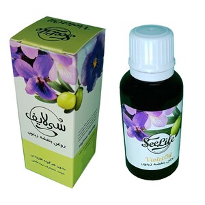 روغن بنفشه زیتون سی لایف (30 سی سی)