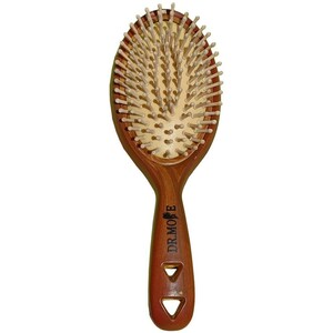 برس چوبی دندانه گرد قهوه ای دکتر مور (بدون جعبه)